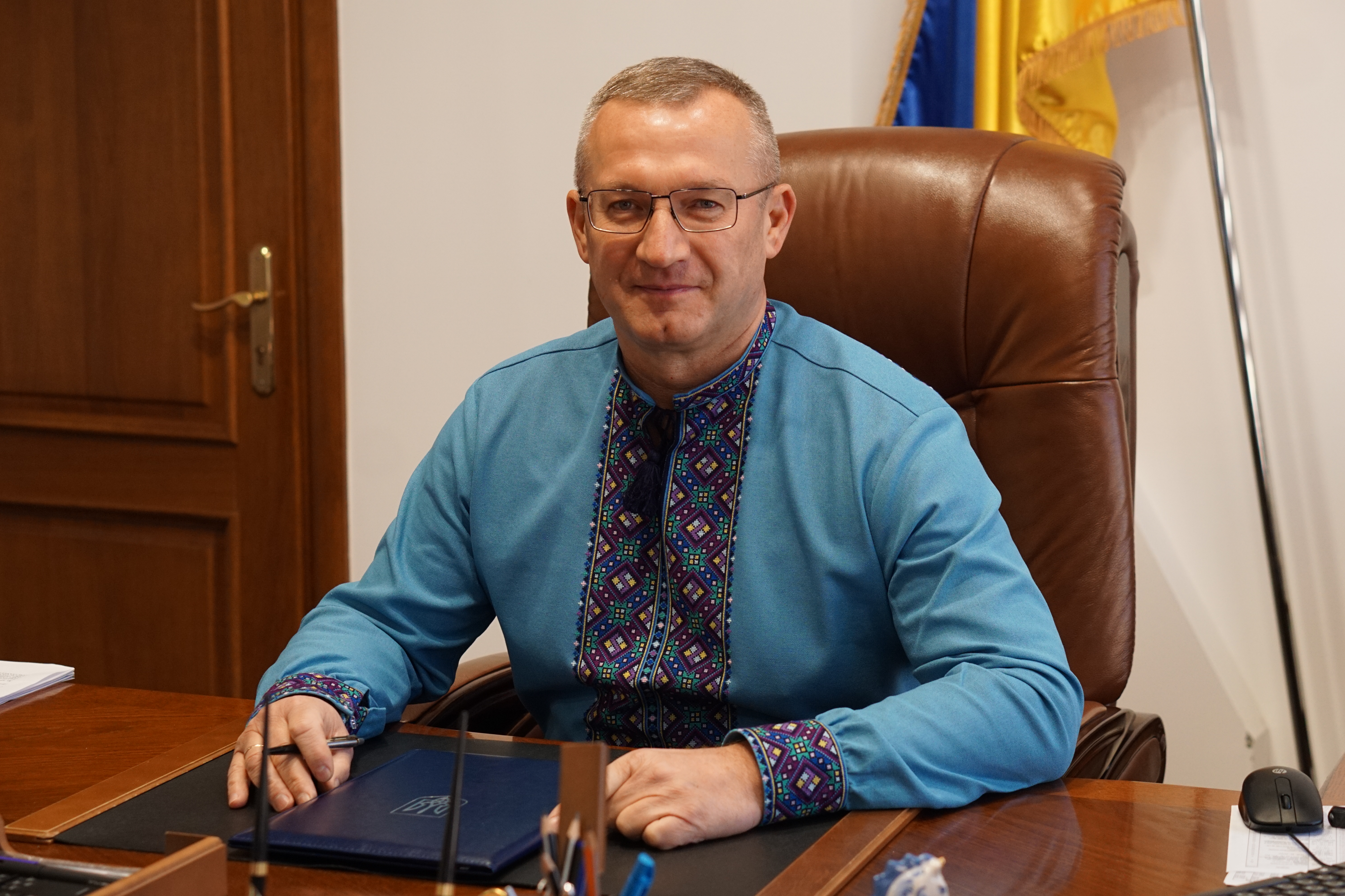 Привітання начальника ГУ ДПС в Івано-Франківській області Віктора Яцишина з Днем Захисників і Захисниць України